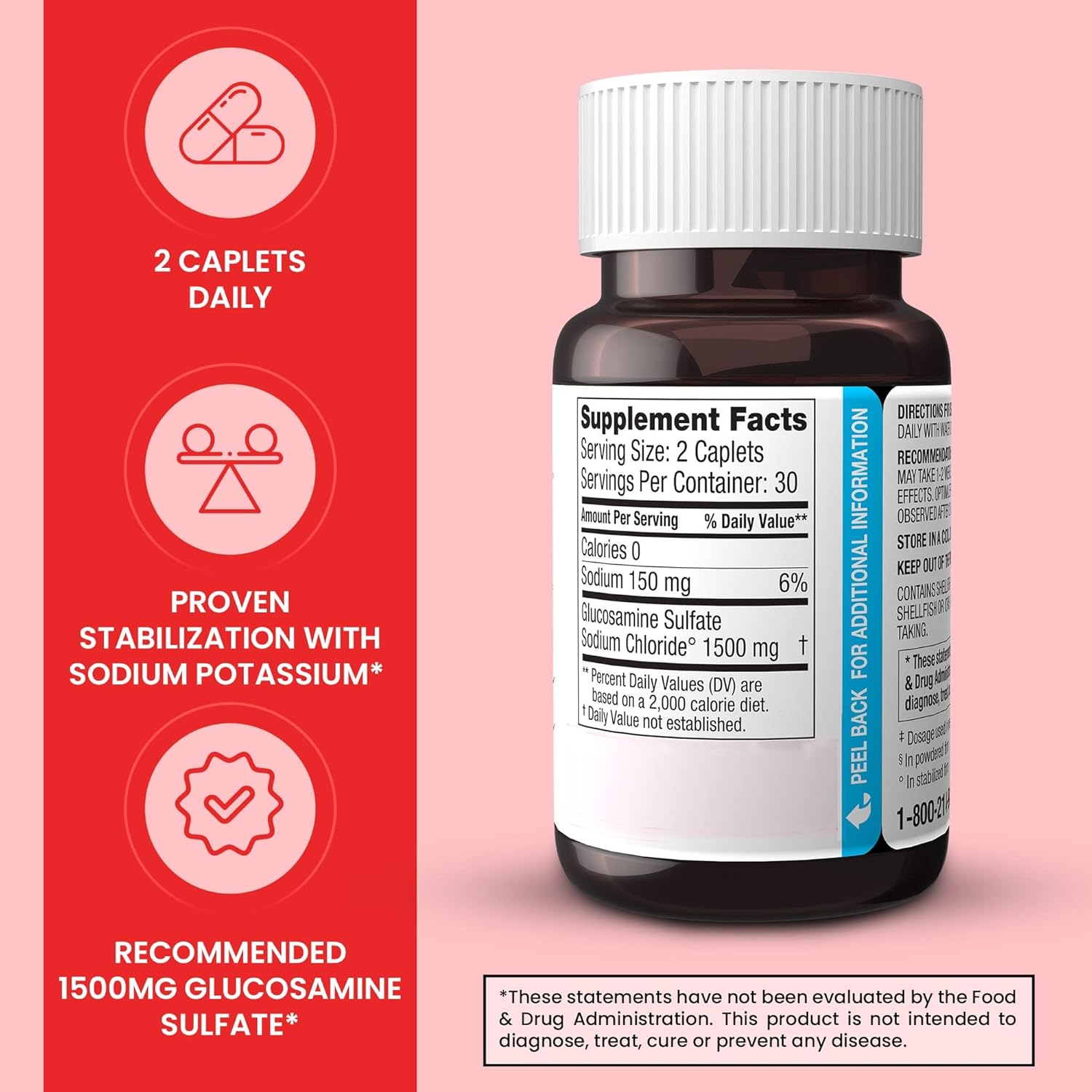 Dona Crystalline Glucosamine Sulfate – Clinically Proven Joint Support