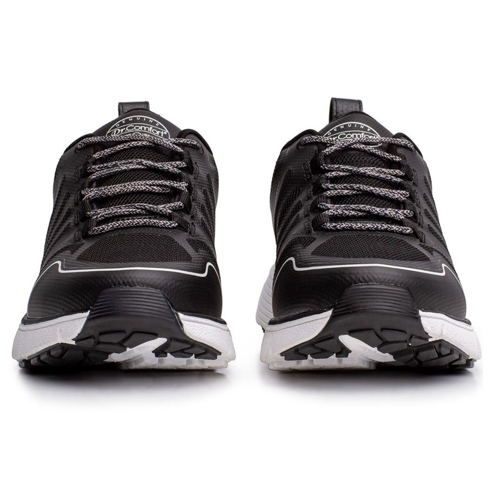Dr. Comfort Grace X – Women’s Orthopedic Athletic Shoes with Double Depth Support-Black