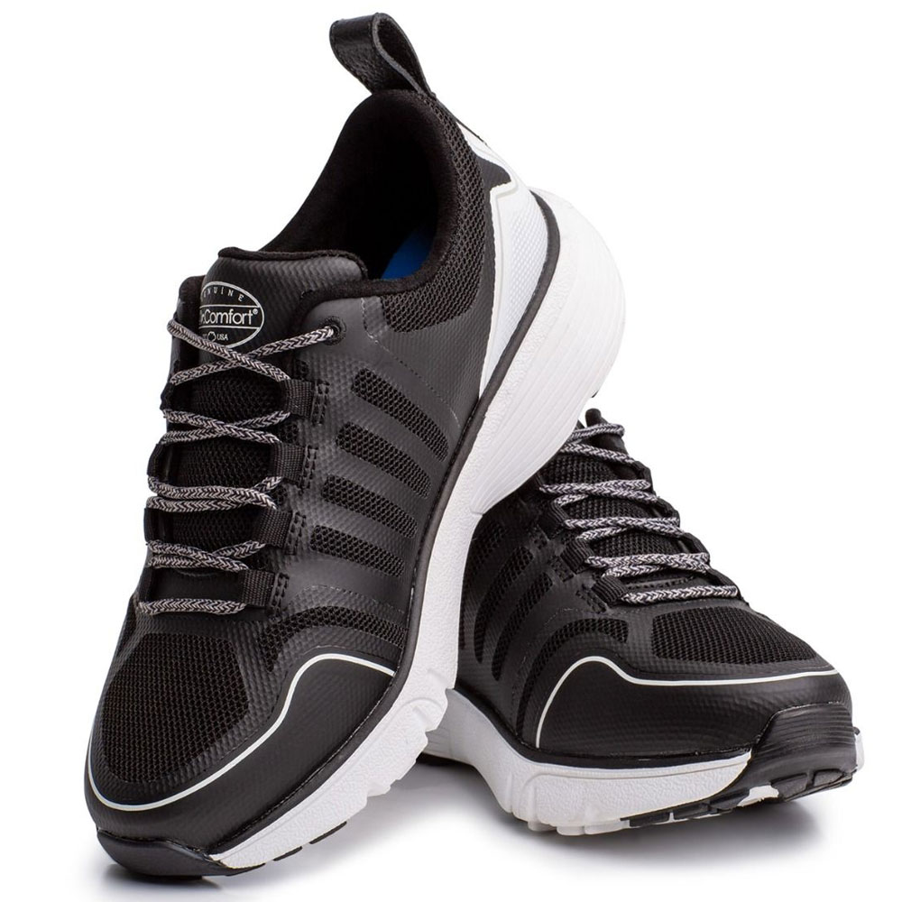 Dr. Comfort Grace X – Women’s Orthopedic Athletic Shoes with Double Depth Support-Black
