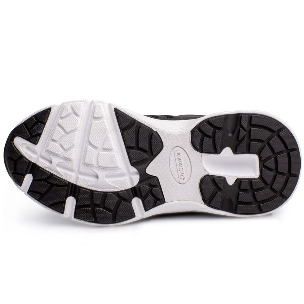 Dr. Comfort Grace X – Women’s Orthopedic Athletic Shoes with Double Depth Support-Black