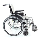 Karman S-Ergo 115 Ultra Lightweight Ergonomic Wheelchair with Swing Away Footrest – Ergonomic, Foldable Comfort for Everyday Use