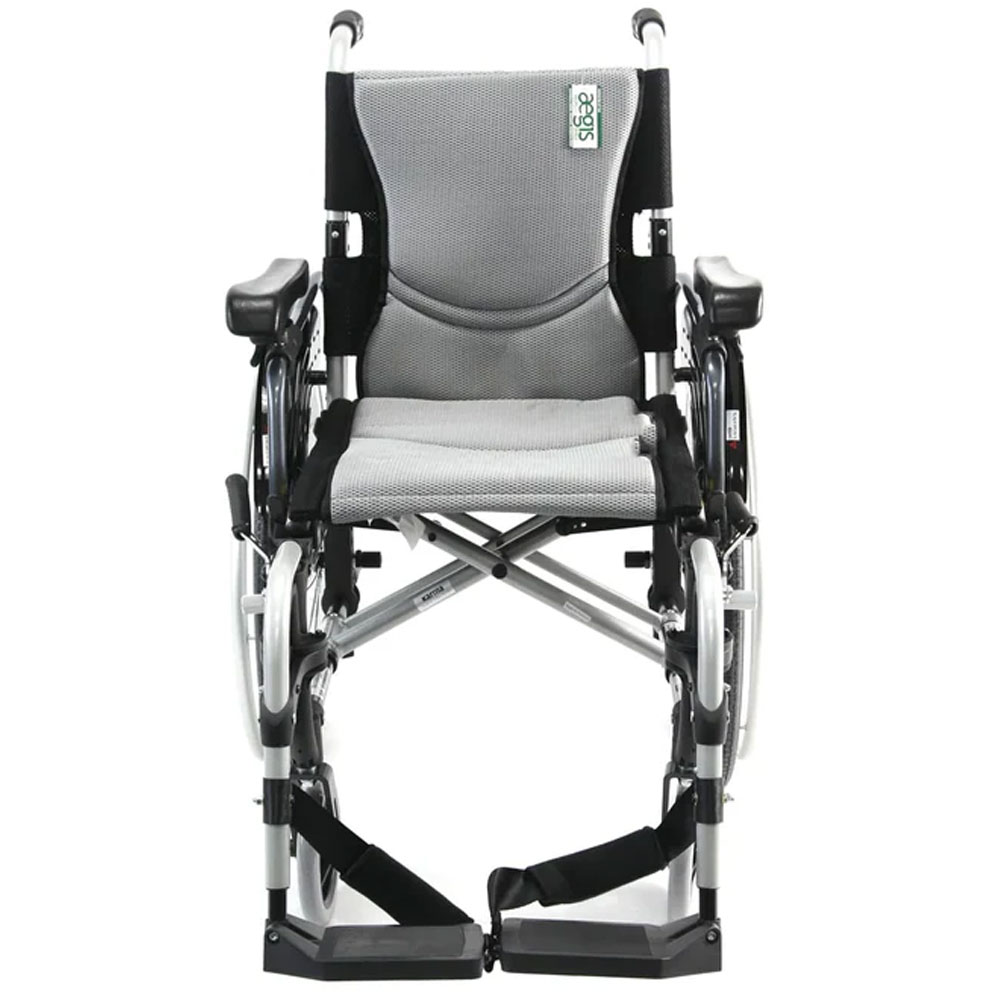 Karman S-Ergo 305 Ultra Lightweight Ergonomic Wheelchair with Adjustable Seat Height