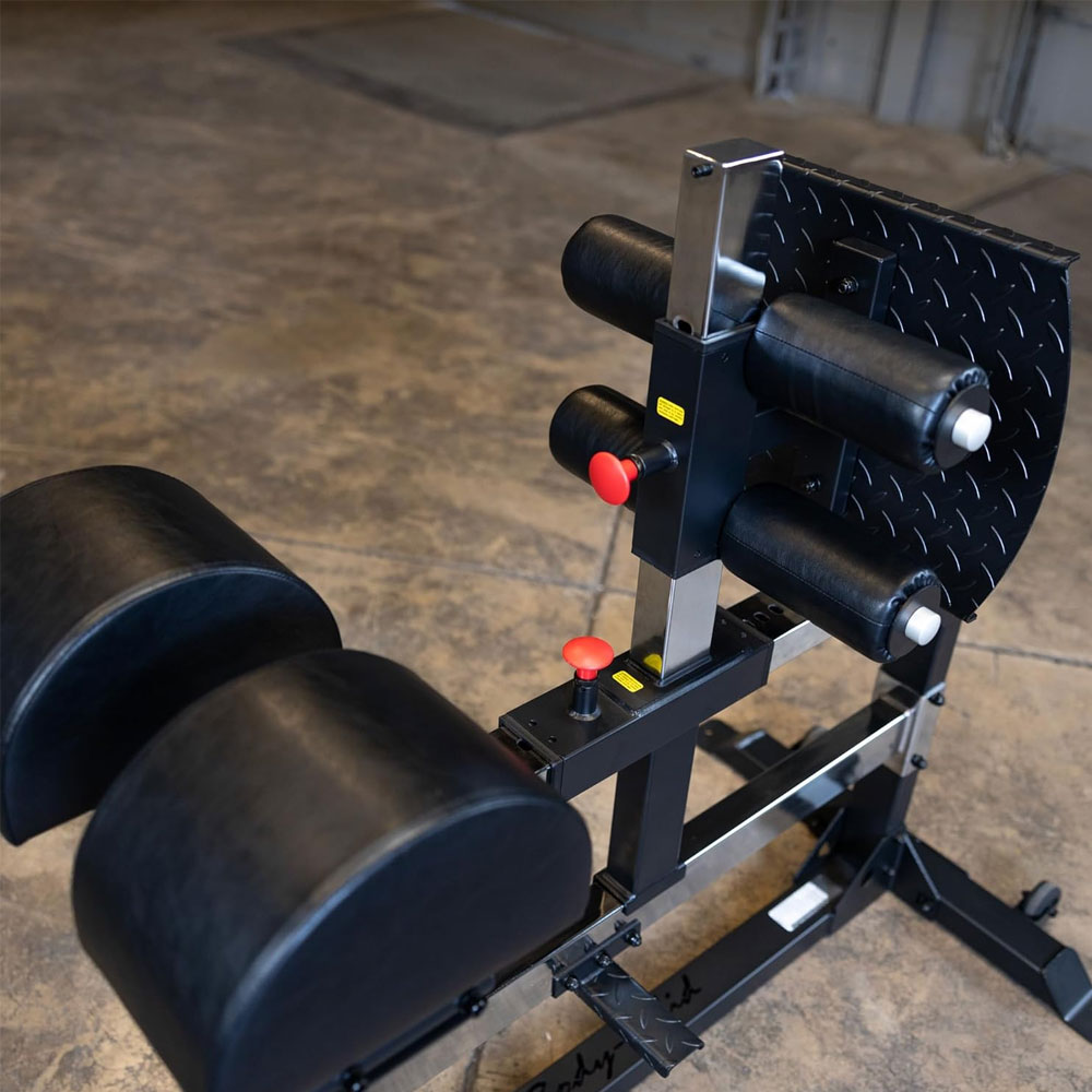 Body-Solid ProClub Line Glute Ham Machine –Black - Ultimate Workout for Glutes and Hamstrings