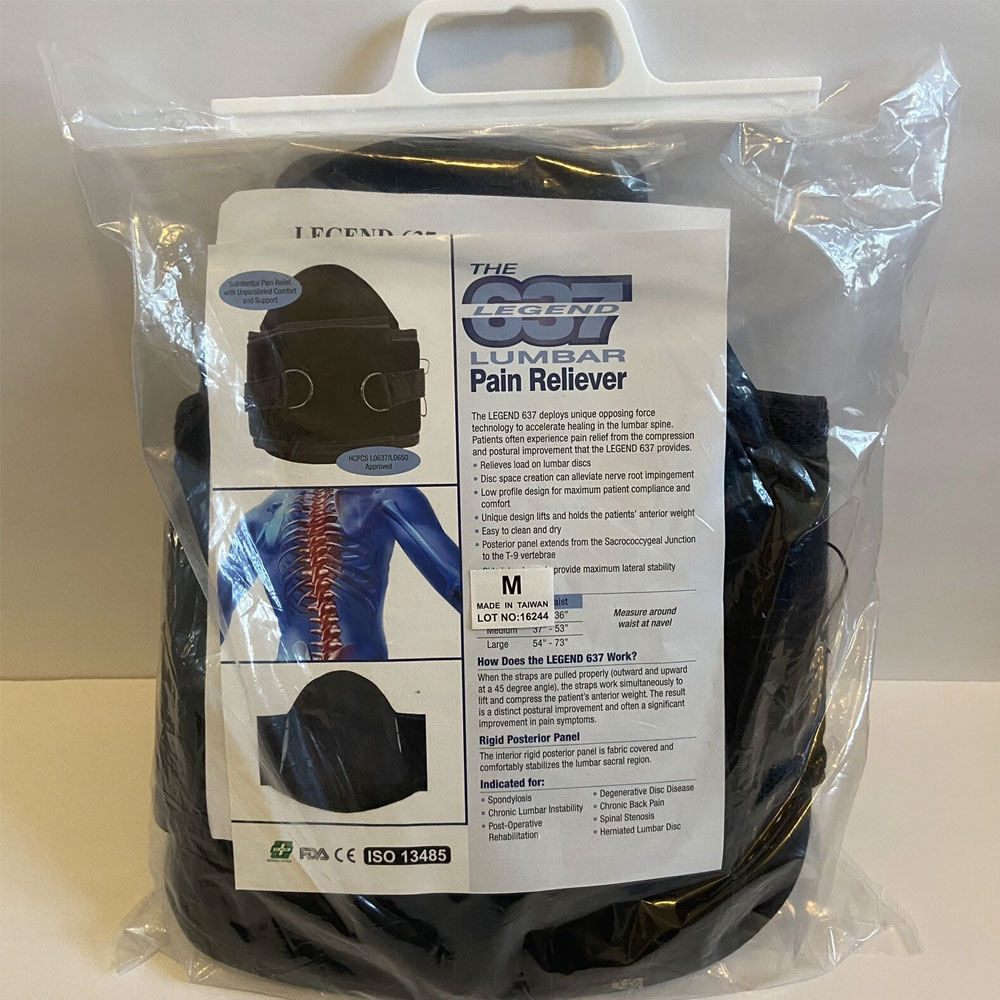 Lumbar Pain Reliever-Medium – Advanced Support for Lower Back Pain, Sciatica, and Lumbar Tension