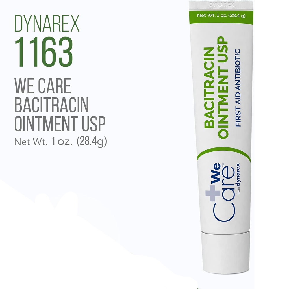 Dynarex Bacitracin Ointment 0.5 oz. Tube