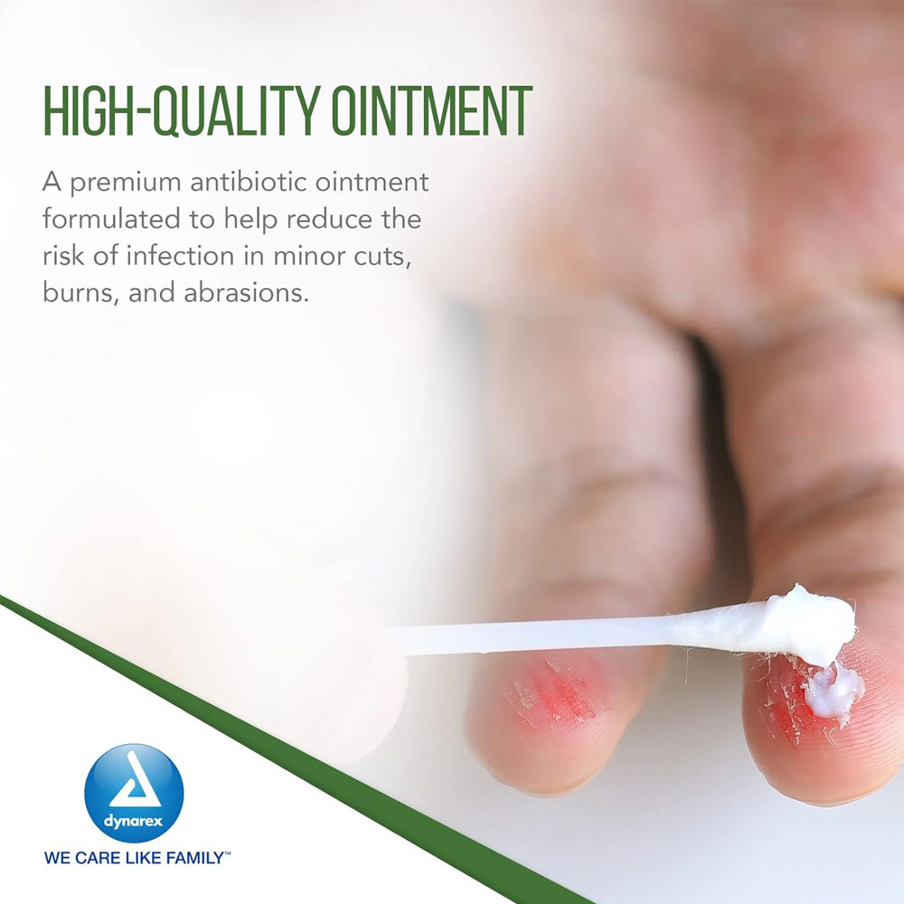 Dynarex Bacitracin Ointment 0.5 oz. Tube