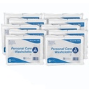 Dynarex Personal Cleansing Washcloths – 10" x 13" Pre-Moistened, Disposable Wipes for Gentle, All-Purpose Cleaning - 50 Wipes/Pack
