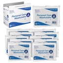 Dynarex Personal Cleansing Washcloths – 10" x 13" Pre-Moistened, Disposable Wipes for Gentle, All-Purpose Cleaning - 50 Wipes/Pack