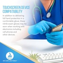 Dynarex Nitrile Exam Glove Non-Latex Powder Free (100 per Box)