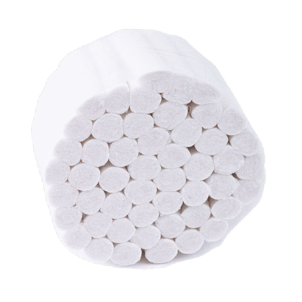 Dynarex Dental Cotton Rolls Non-Sterile #2 Medium – Absorbent, Soft & Reliable for Dental Procedures - (2000/Box)