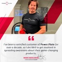 Power Plate Mini+ – Compact & Portable Percussion Massage Gun for Recovery Anywhere