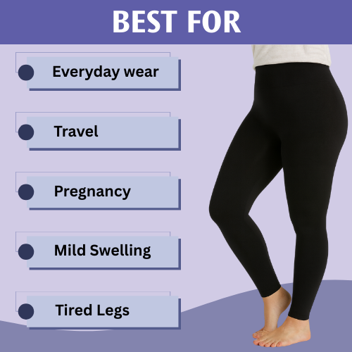 Sigvaris Women's 170L Soft Silhouette Leggings 15-20mmHg