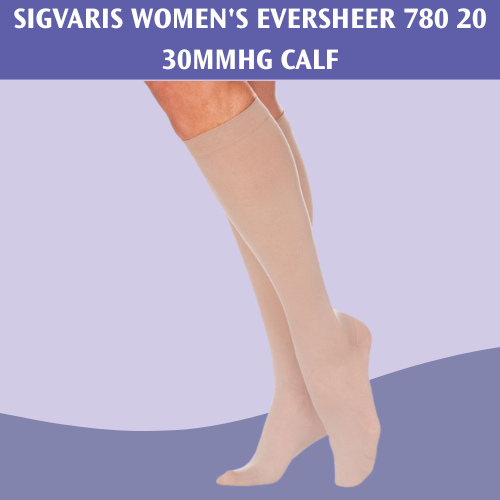 SIGVARIS Women's EVERSHEER 780 Compression Socks 20-30 mmHg | Stylish Medical Support