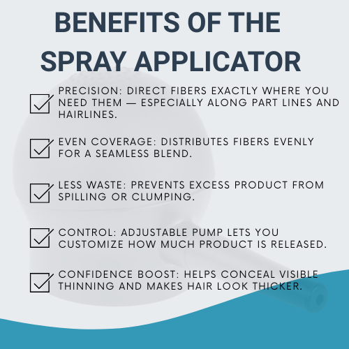 Toppik Spray Applicator - Targeted Hair Fiber Coverage
