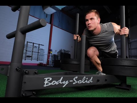 Body-Solid Modern Heavy-Gauge Steel Frame Weight Sled – Maximize Strength & Conditioning
