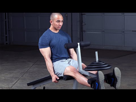 Body Solid Powerline Leg Extension & Curl Machine – Target Quads & Hamstrings in One Station