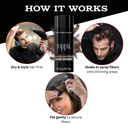 Toppik Hair Building Fibers Economy - Fuller Looking Hair in Seconds with Toppik 27.5g