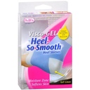 PediFix Visco-GEL Heel-So-Smooth Heel Sleeves – Intensive Moisturizing Therapy for Cracked Heels