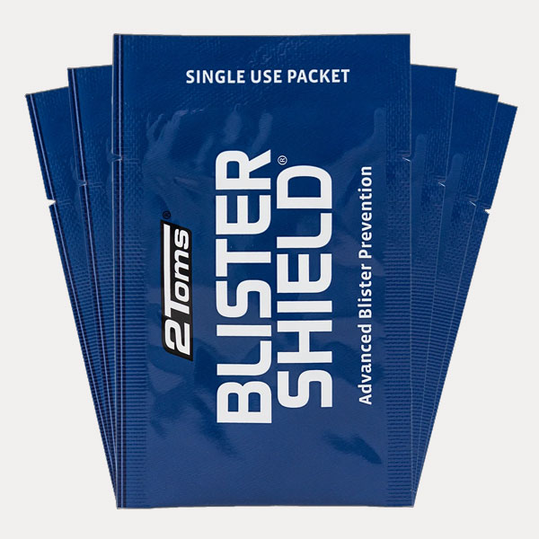 2Toms BlisterShield Single Use 6-Pack – Effortless Blister Prevention for Active Lifestyles