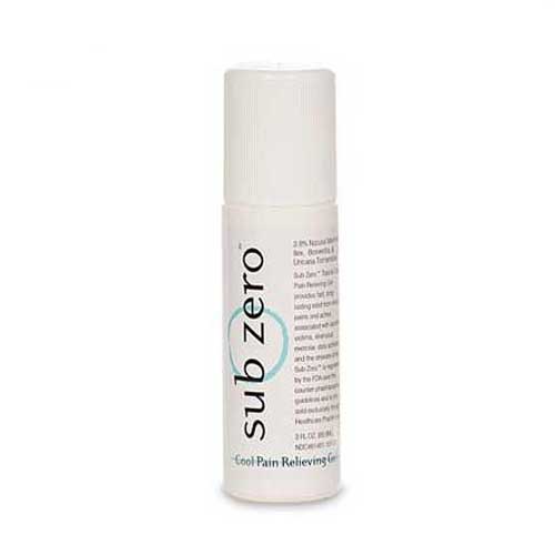 Sub Zero Cool Pain Relieving Gel 3oz Roll On