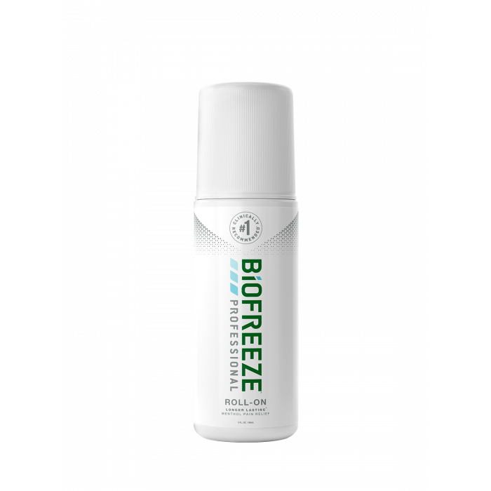  Biofreeze Professional Pain Relief Gel 3 oz Roll-On