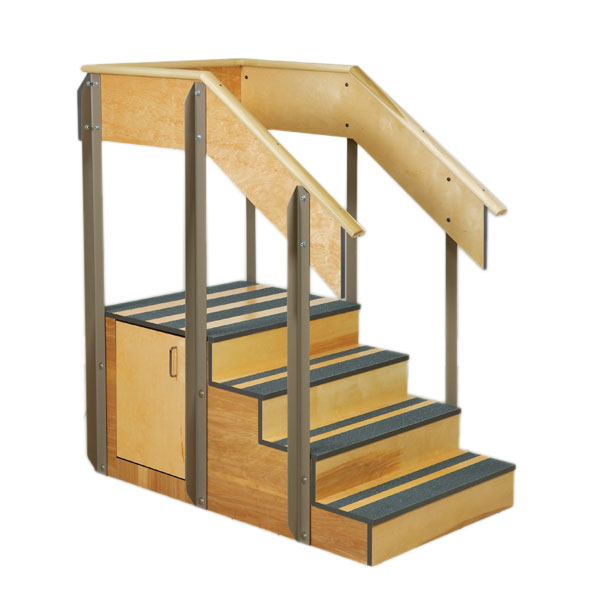 Clinton Staircase Storage Island w/2 Doors