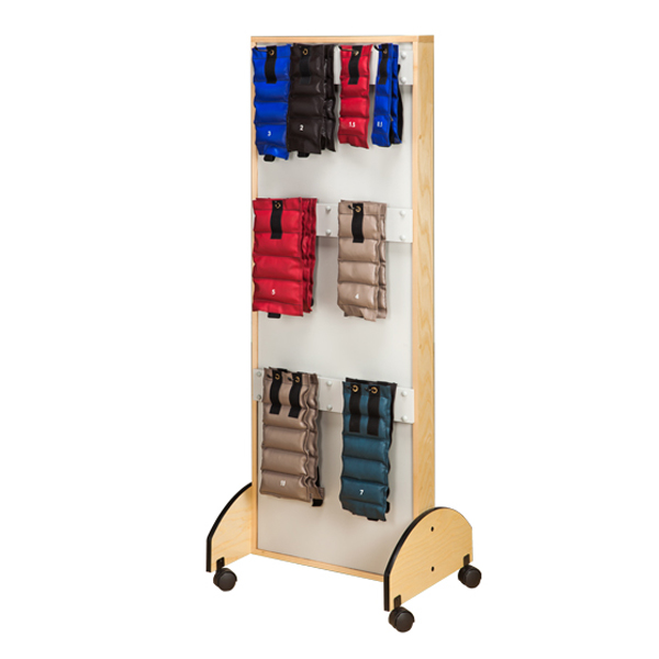 Clinton Mobile Adult Mirror with Cuff Weight Rac