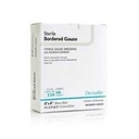 DermaRite Bordered Square Gauze 4 Inch x 4  Inch - 100/pack