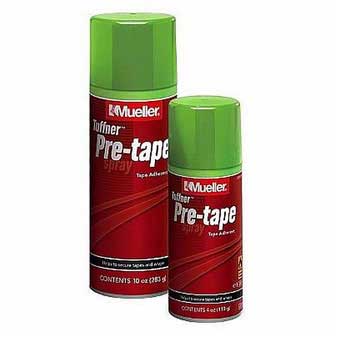 Mueller Tuffner Pre-Tape Spray 4 oz – Skin Prep Spray for Stronger Athletic Tape Adhesion