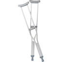 DMI Aluminum Push Button Adjustable Crutches - Child