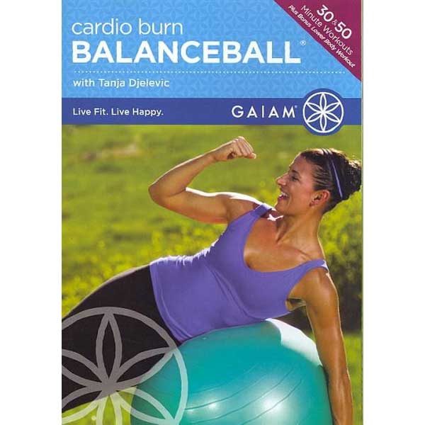 Gaiam Cardio Burn Balance Ball DVD