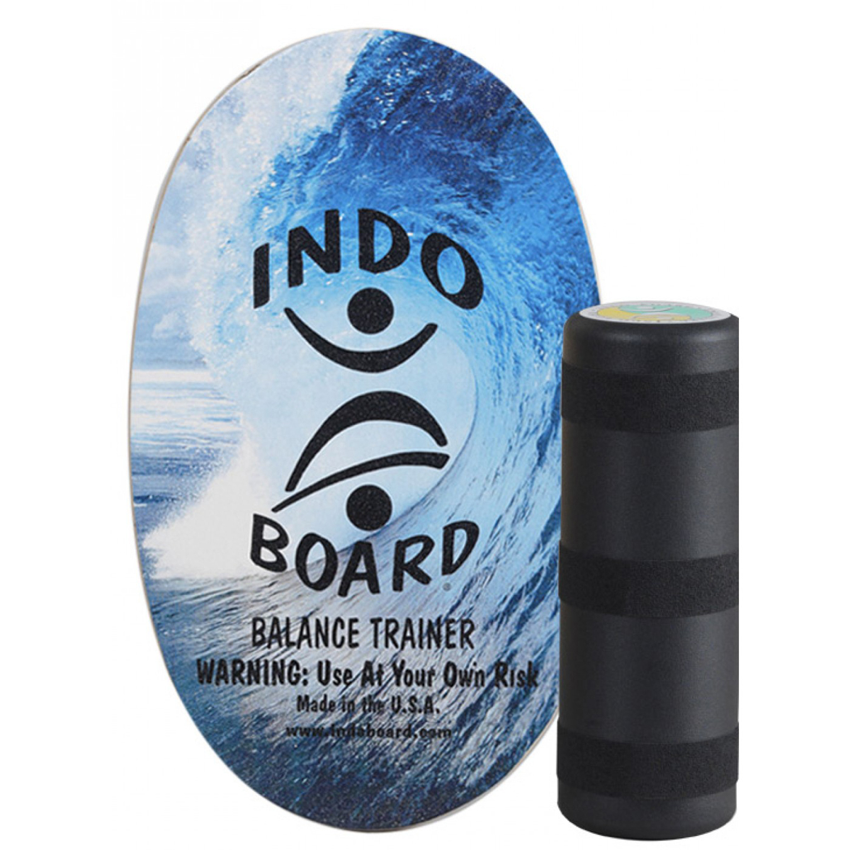 Indo Board Original Balance Trainer Wave 30x18 6.5 InchRoll