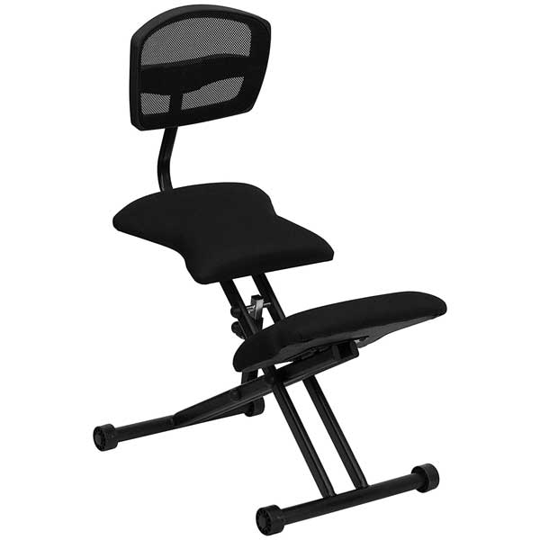 Kneeling Chair with Height Adjustable Frame