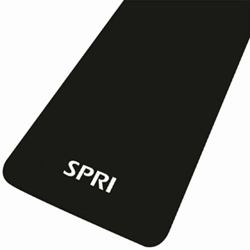 Spri Roll-Up Mat Extra Comfort Foam 48 x 20 x .5 Inch Black