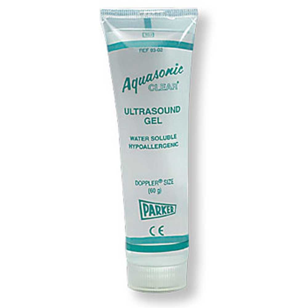 Aquasonic Clear Ultrasound Gel 60g Doppler Tube - 12 per box