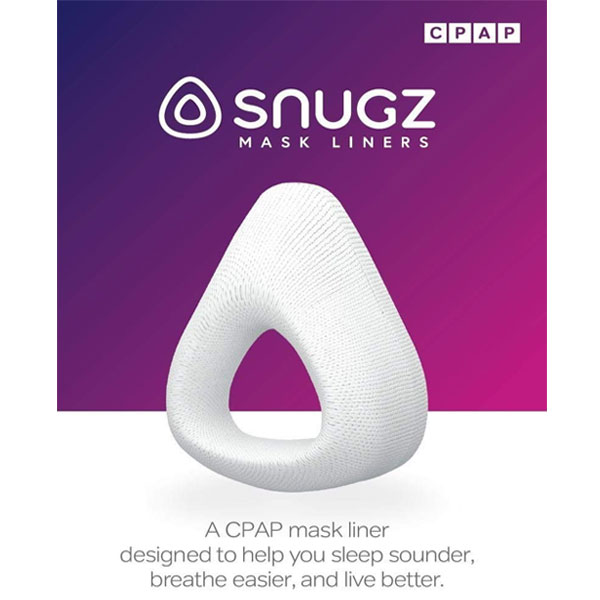 SleepSnugz Mask Liners: Full Face CPAP Mask Pack (2)