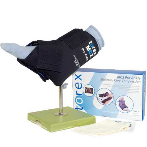 Torex MC2 Pro Ankle Cryo Compression Boot w/ Inserts