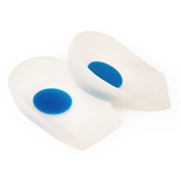 AirCast Silicone Heel Cups: Premium Heel Support for Plantar Fasciitis, Heel Spurs & Everyday Comfort