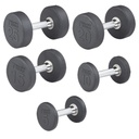 Body-Solid Premium Round Rubber Dumbbells