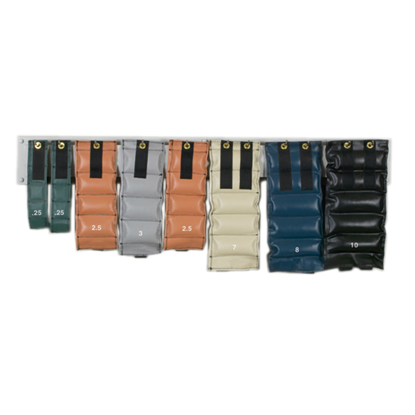 Clinton 8-Hook Cuff Weight Strip