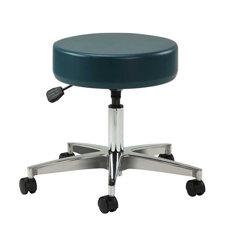 Clinton Aluminum Base Pneumatic Stool