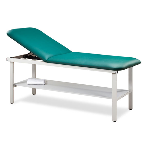 Clinton Eco Steel Treatment Table w/Shelf