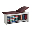 Clinton Straight Line Treatment Table w/PT Storage