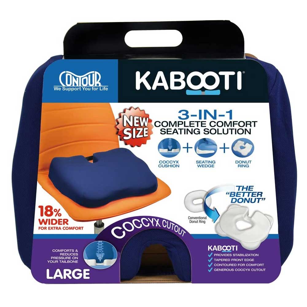 Contour Kabooti Donut Coccyx Seat Cushion Large