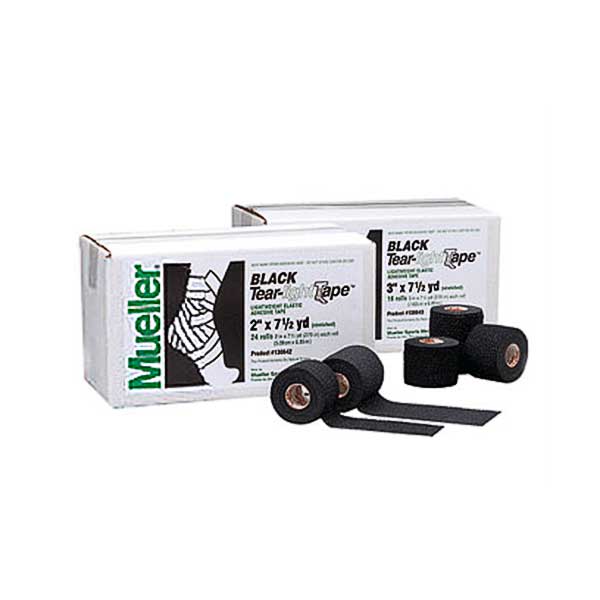 Mueller Tear Light Tape Black 7.5 yard