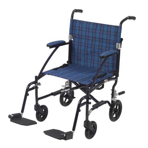 Drive Medical Fly Lite Ultra Transport Wheelchair