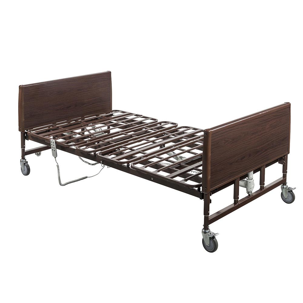 Drive Medical Full Electric Bariatric Homecare Bed with Dual Motor