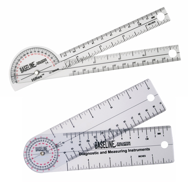 Baseline HiRes Plastic Pocket Goniometer