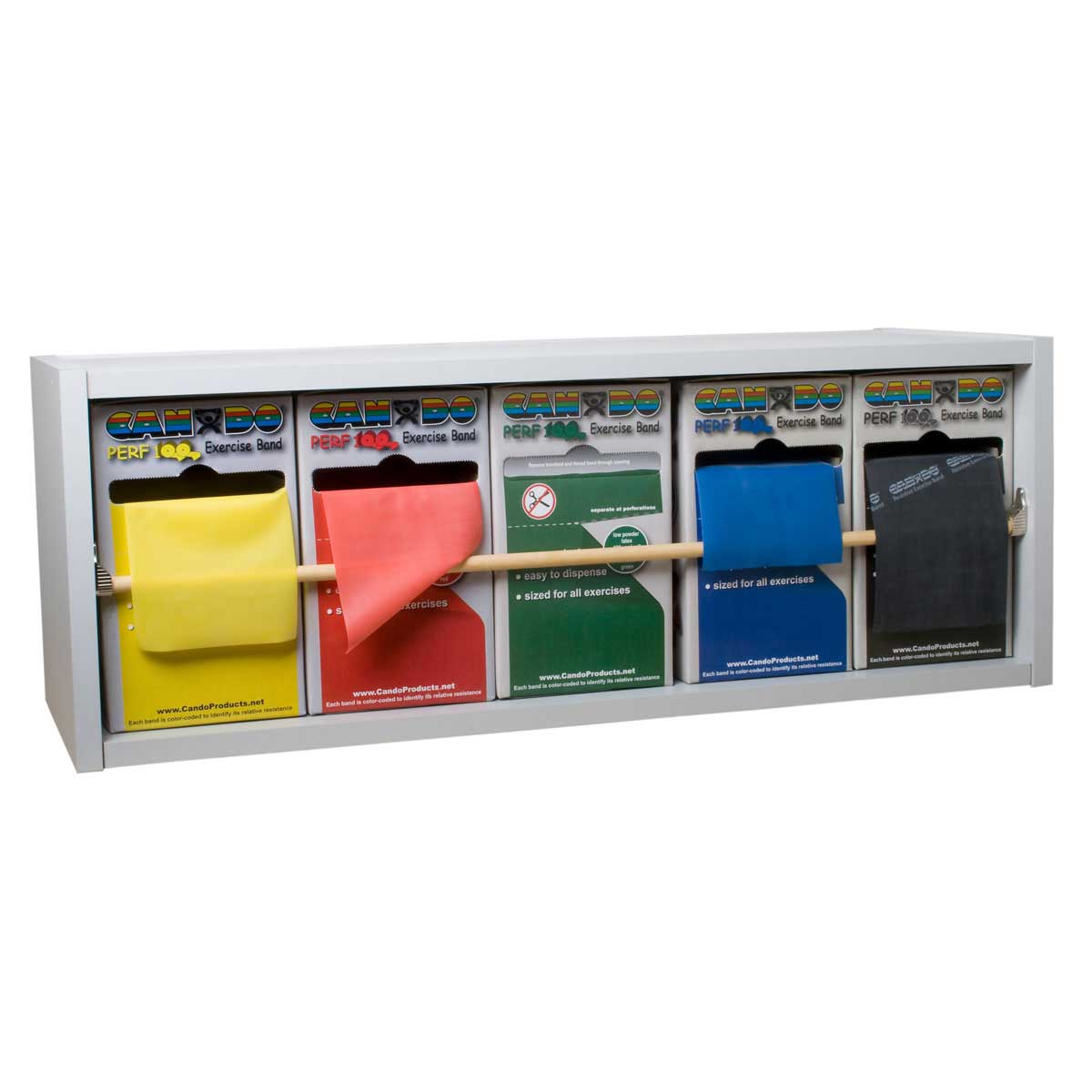 Cando Deluxe Band Rack 5 Dispenser Boxes