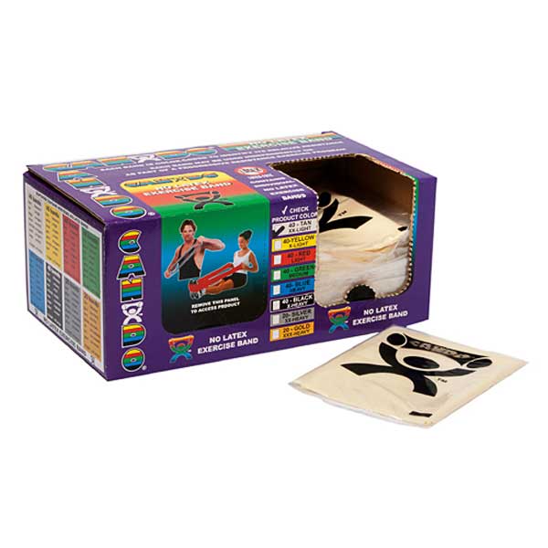 Cando Exercise Band 4 ft - 40/BX